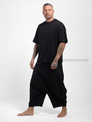 PANTALONE OVER CAVALLO BASSO GAMBULE LARGO z