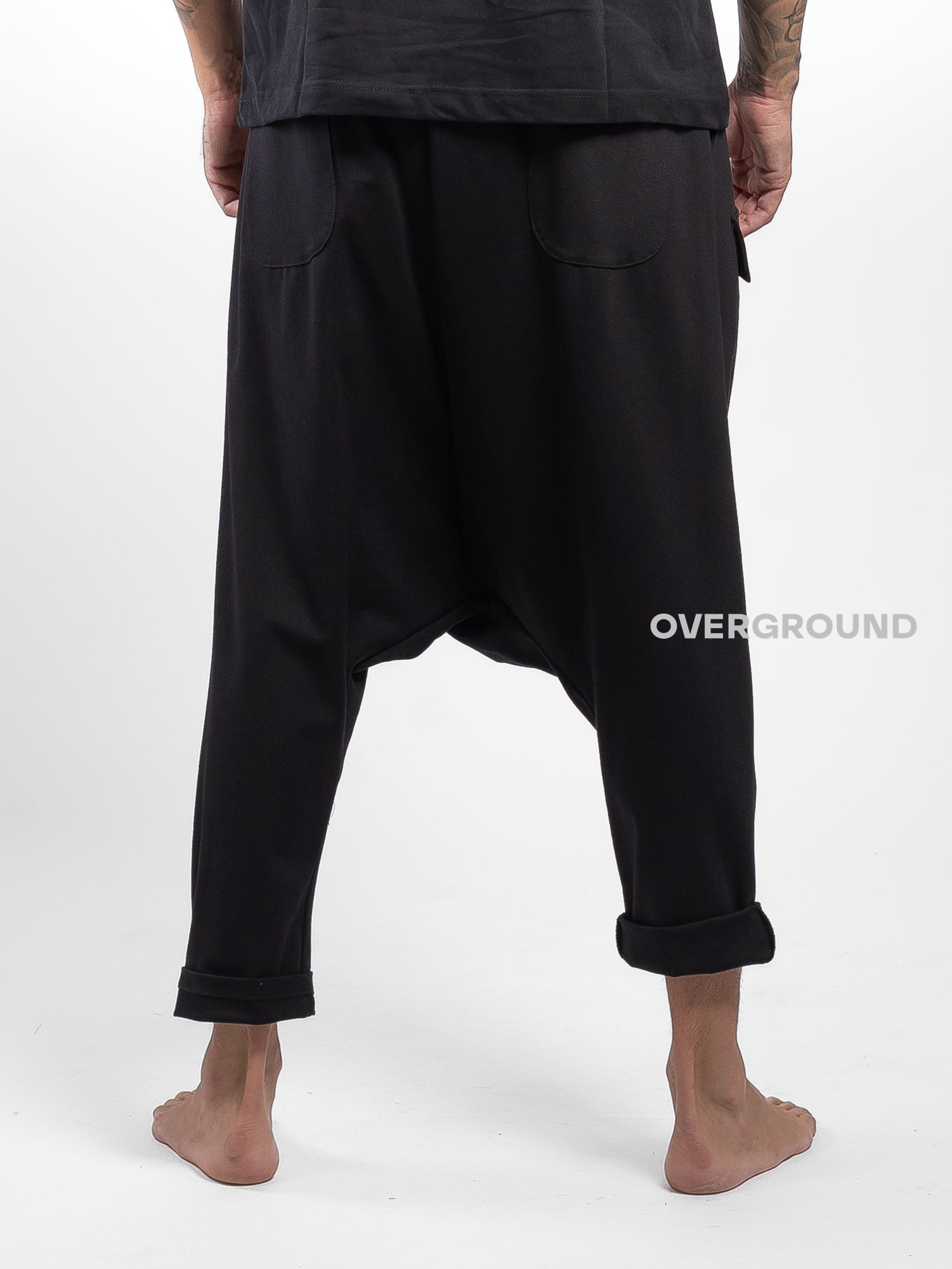 PANTALONE CAVALLO BASSO CON CERNIERA E GANCIO Z