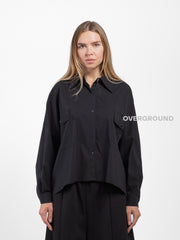 CAMICIA LARGA CON TASCONI DAVANTI