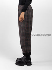 Pantalone in fantasia con tasche laterali