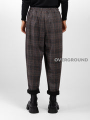 Pantalone in fantasia con tasche laterali