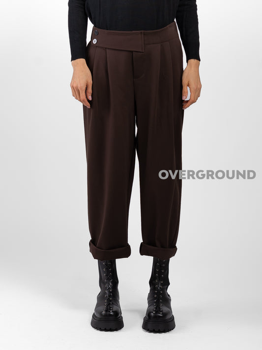 Pantalone gambule largo con cinturino