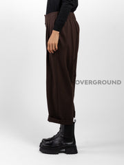 Pantalone gambule largo con cinturino