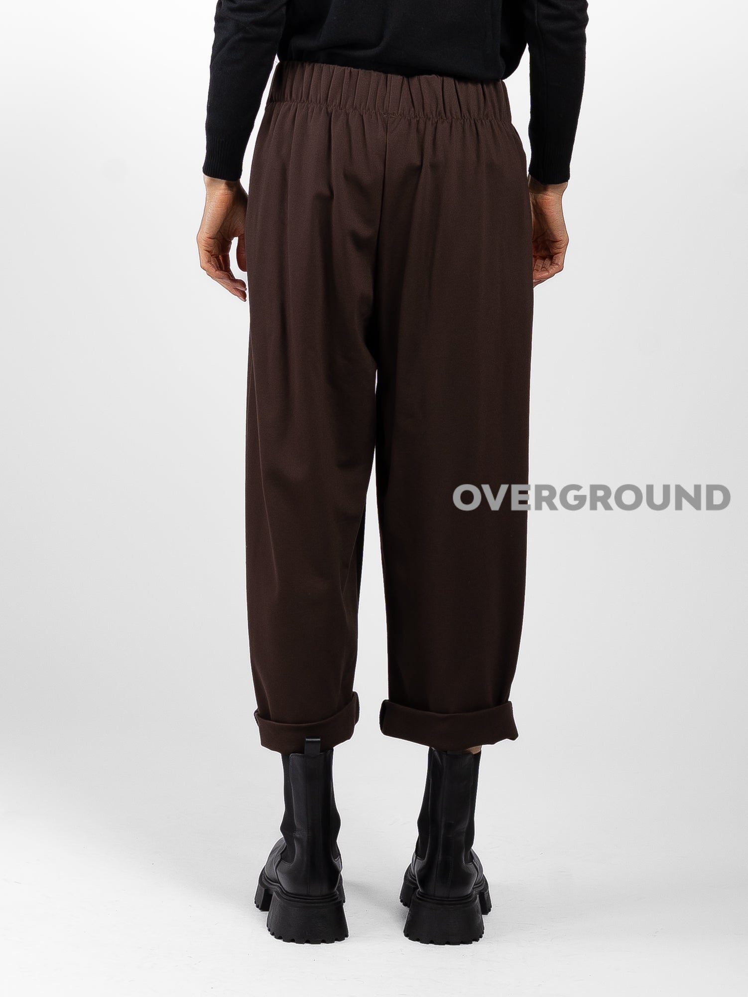 Pantalone gambule largo con cinturino