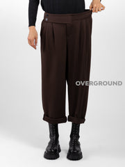 Pantalone gambule largo con cinturino