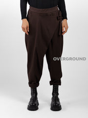 PANTALONE CON PATTINA E FIOCCO LATERALE