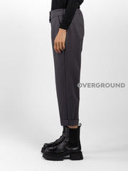 REGULAR LEG TROUSERS WITH BUTTONS 