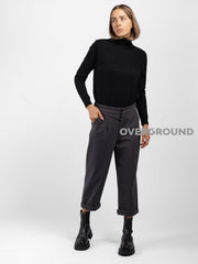 REGULAR LEG TROUSERS WITH BUTTONS 