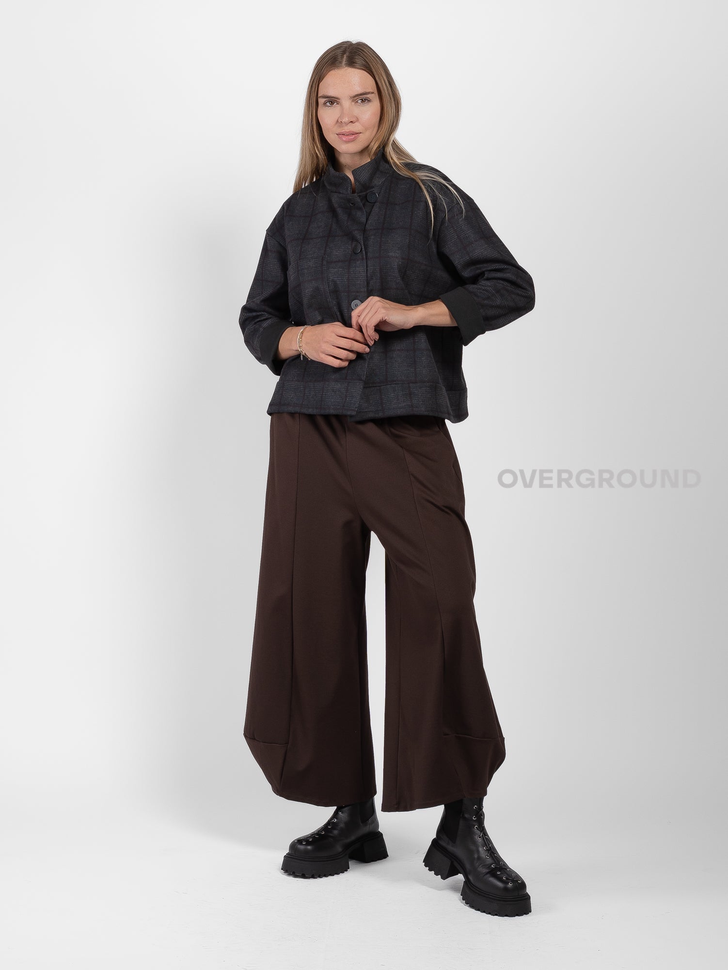 PANTALONE OVER GAMBULE LARGO A CHIUDERE IN FONDO
