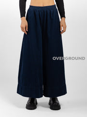 PANTALONE A PALAZZO CON ELASTICO IN VITA