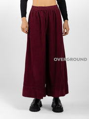 PANTALONE A PALAZZO CON ELASTICO IN VITA