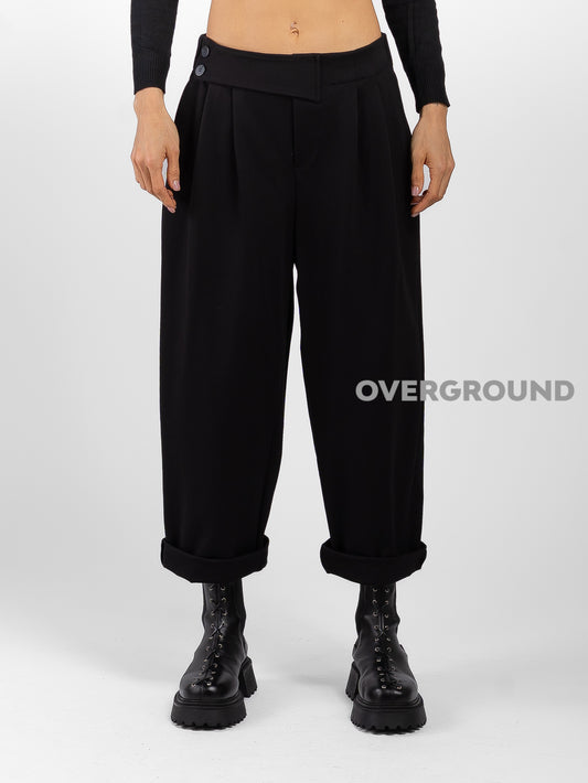 Pantalone gambule largo con cinturino