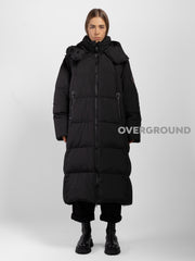 PIUMINO OVER CON TASCHE CON CERNIERA