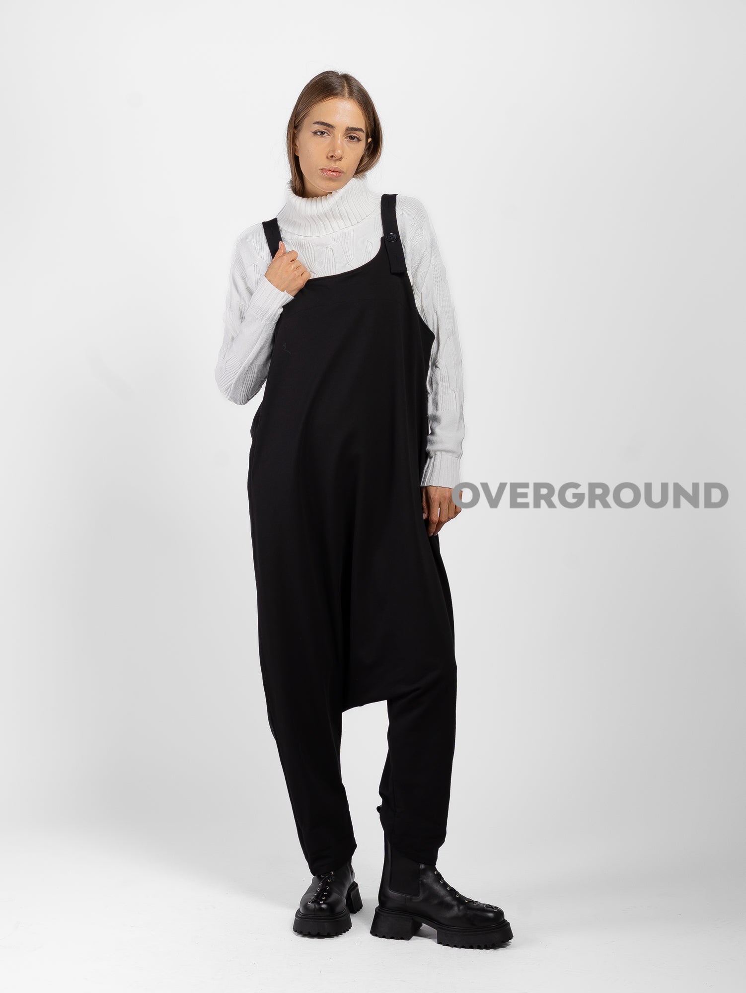 Salopette cavallo basso