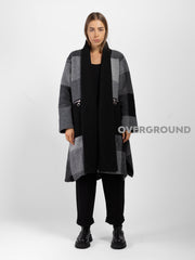 FANTASY DUSTER COAT WITH POCKETS AND ZIPPER