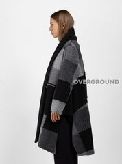 FANTASY DUSTER COAT WITH POCKETS AND ZIPPER