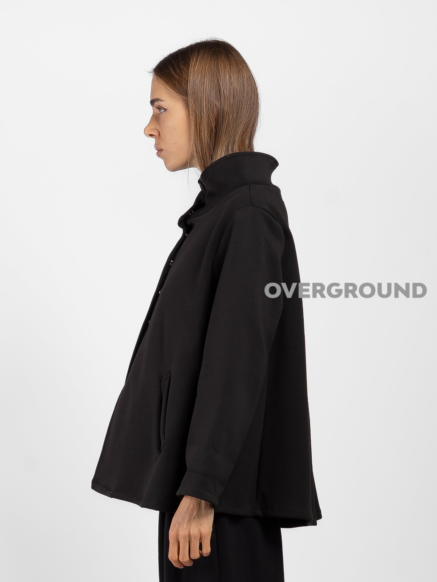 GIACCA CON COLLO ALTO