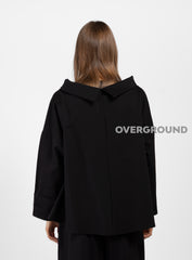 BLUSA CORTA CON COLLO A BARCA