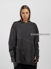 MAGLIA OVER CON CUCITURE