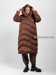 PIUMINO OVER CON COLLO SCIALLATO