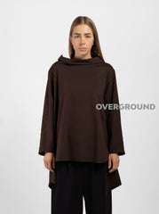 BLUSA LUNGA COLLO A BARCA