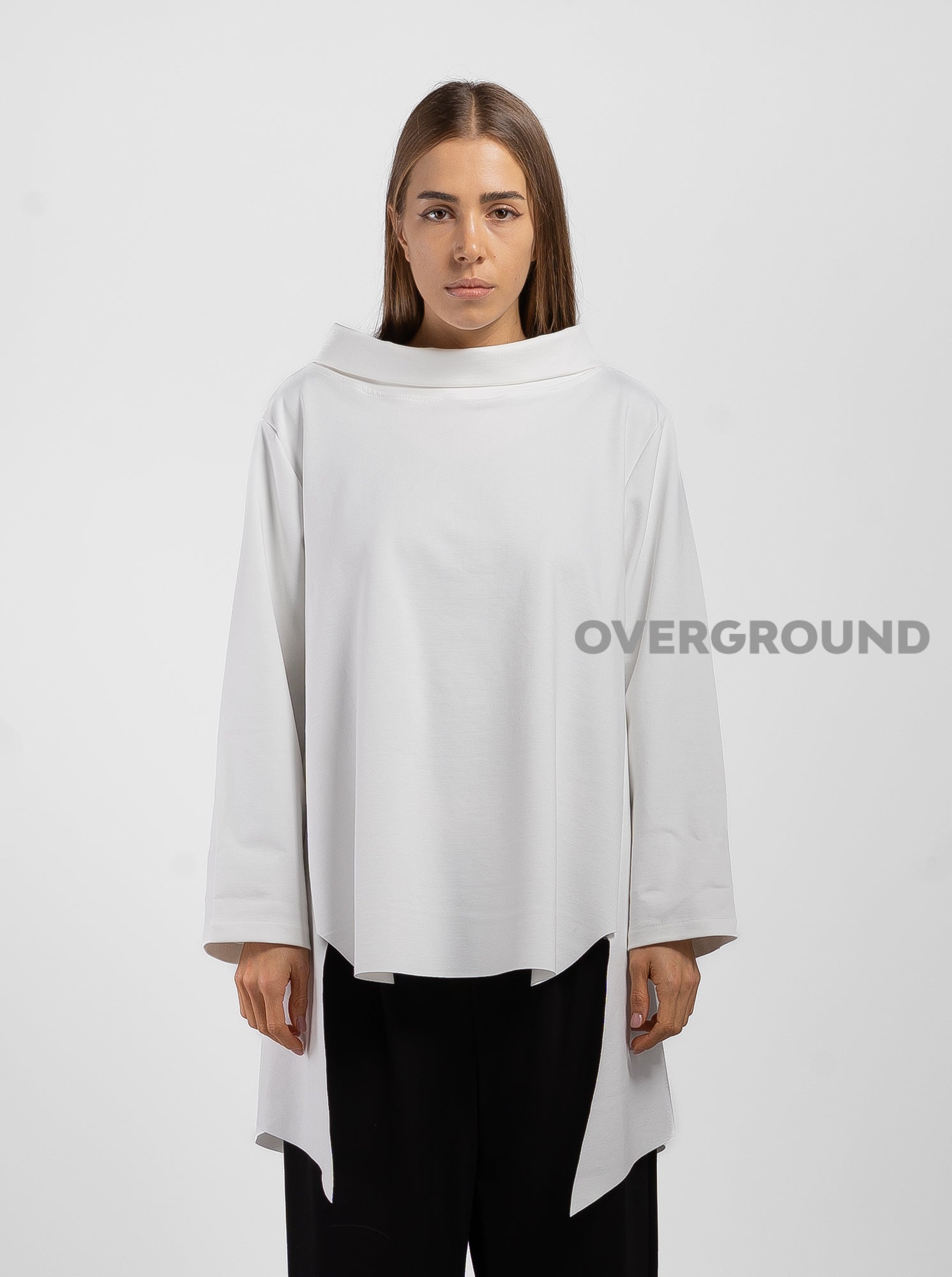 BLUSA LUNGA COLLO A BARCA