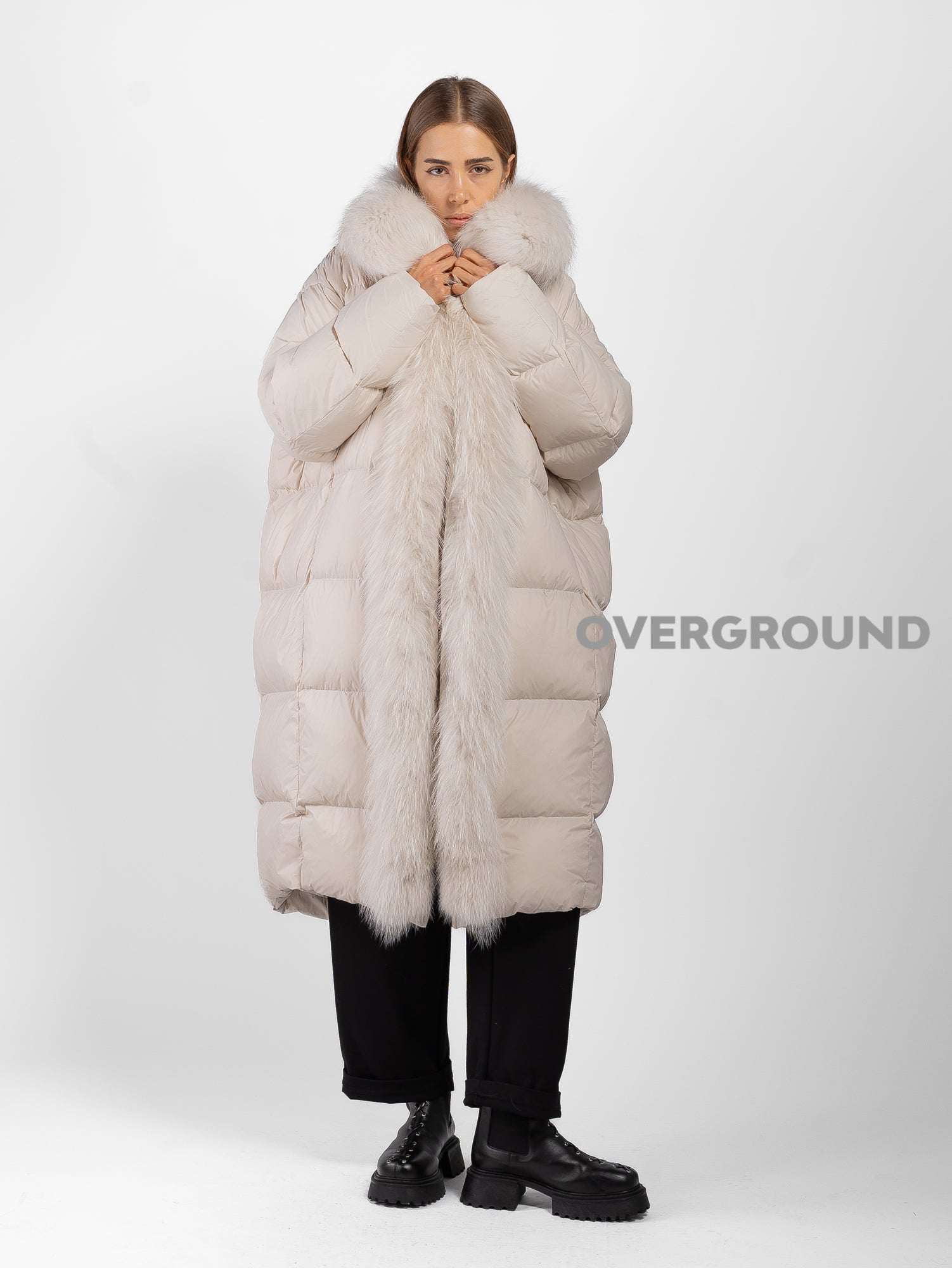 PIUMINO OVER CON PELLICCIA