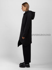 Giaccone con cerniera trasversale e bottone a chiudere Z