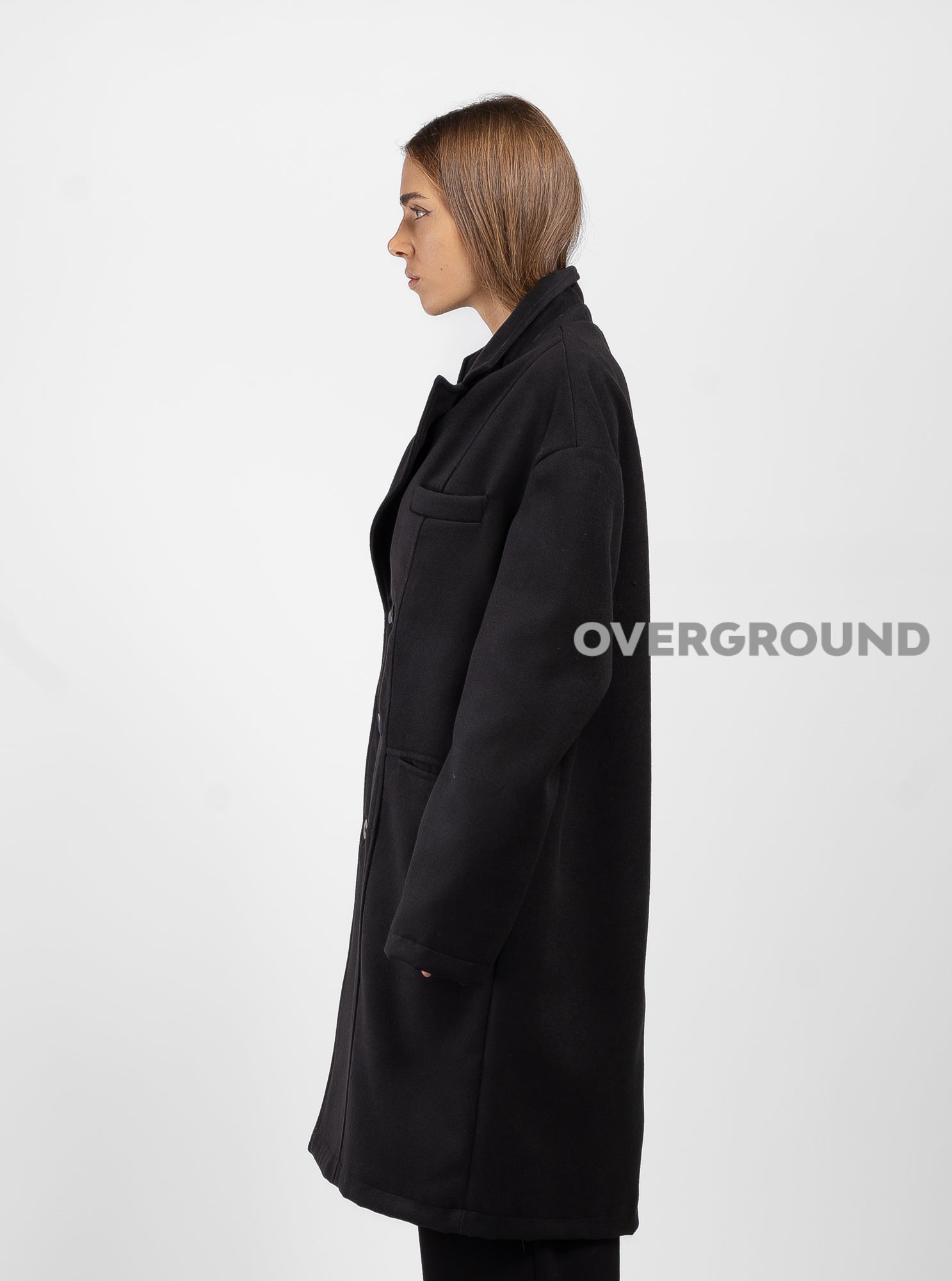 CAPPOTTO OVER CON ABBOTTONATURA DOPPIO PETTO