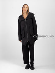 GIACCONE CON DUE BOTTONI E TASCHE DAVANTI