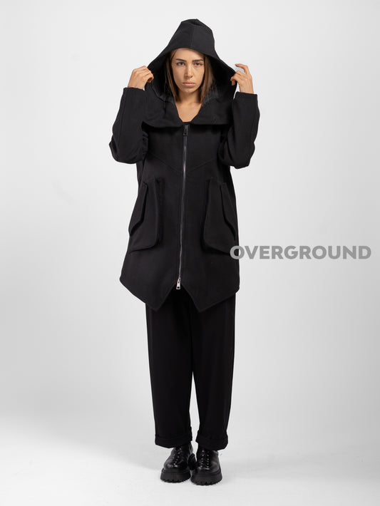 JACKET WITH TWO BUTTONS AND FRONT POCKETS