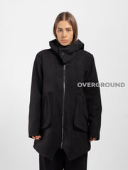 GIACCONE CON DUE BOTTONI E TASCHE DAVANTI