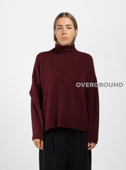 MAGLIONE OVER COLLO BASSO