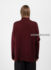 MAGLIONE OVER COLLO BASSO