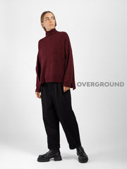 MAGLIONE OVER COLLO BASSO