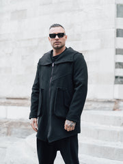 GIACCONE CON DUE BOTTONI E TASCHE DAVANTI Z