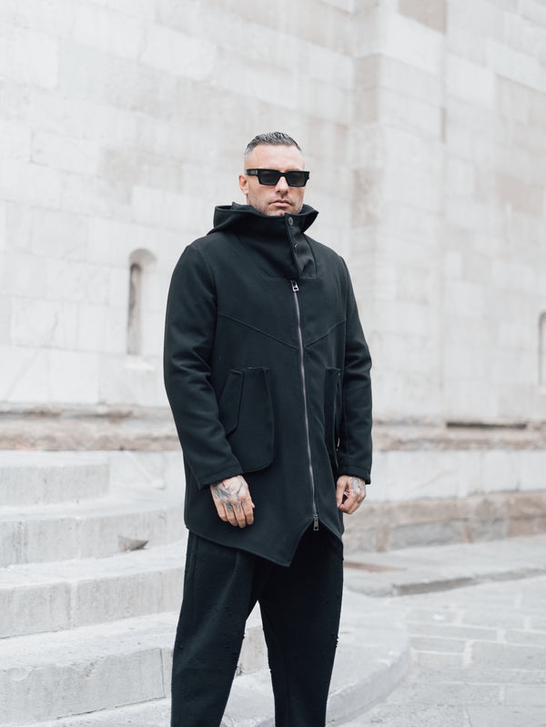 GIACCONE CON DUE BOTTONI E TASCHE DAVANTI Z - OVERGROUND STORE 