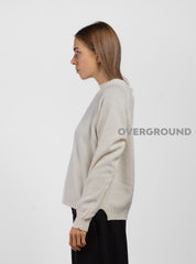 MAGLIONE COLLO BASSO IN LANA