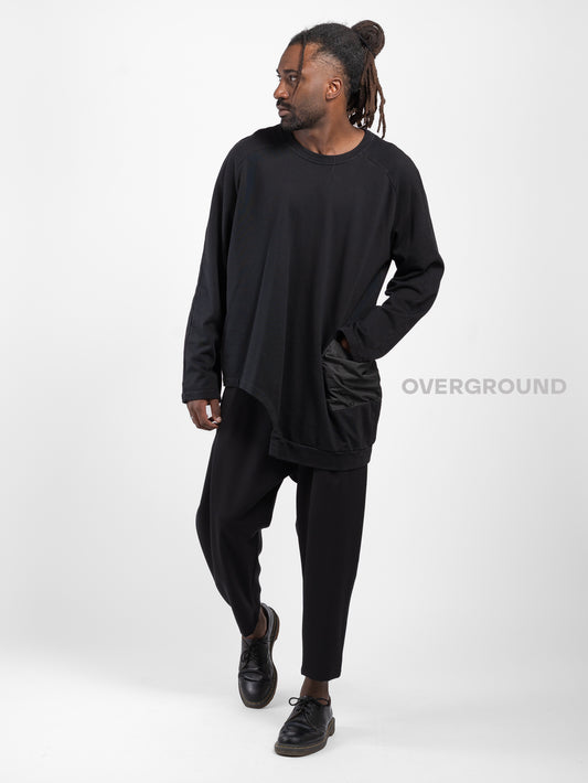 MAGLIA OVER CON SPACCO LATERALE - OVERGROUND STORE 