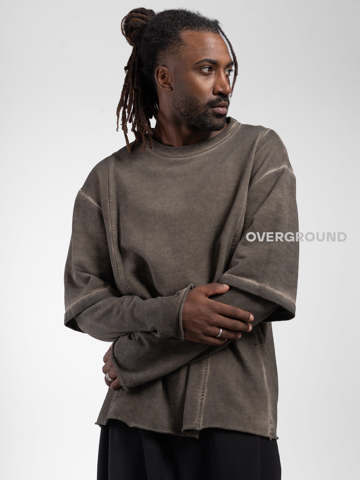 MAGLIA OVER CON DOPPIA  MANICA