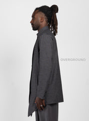 JACKET WITH CROSS BUTTONING