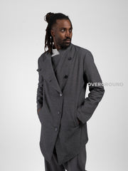 GIACCA CON ABBOTTONATURA TRASVERSALE - OVERGROUND STORE 