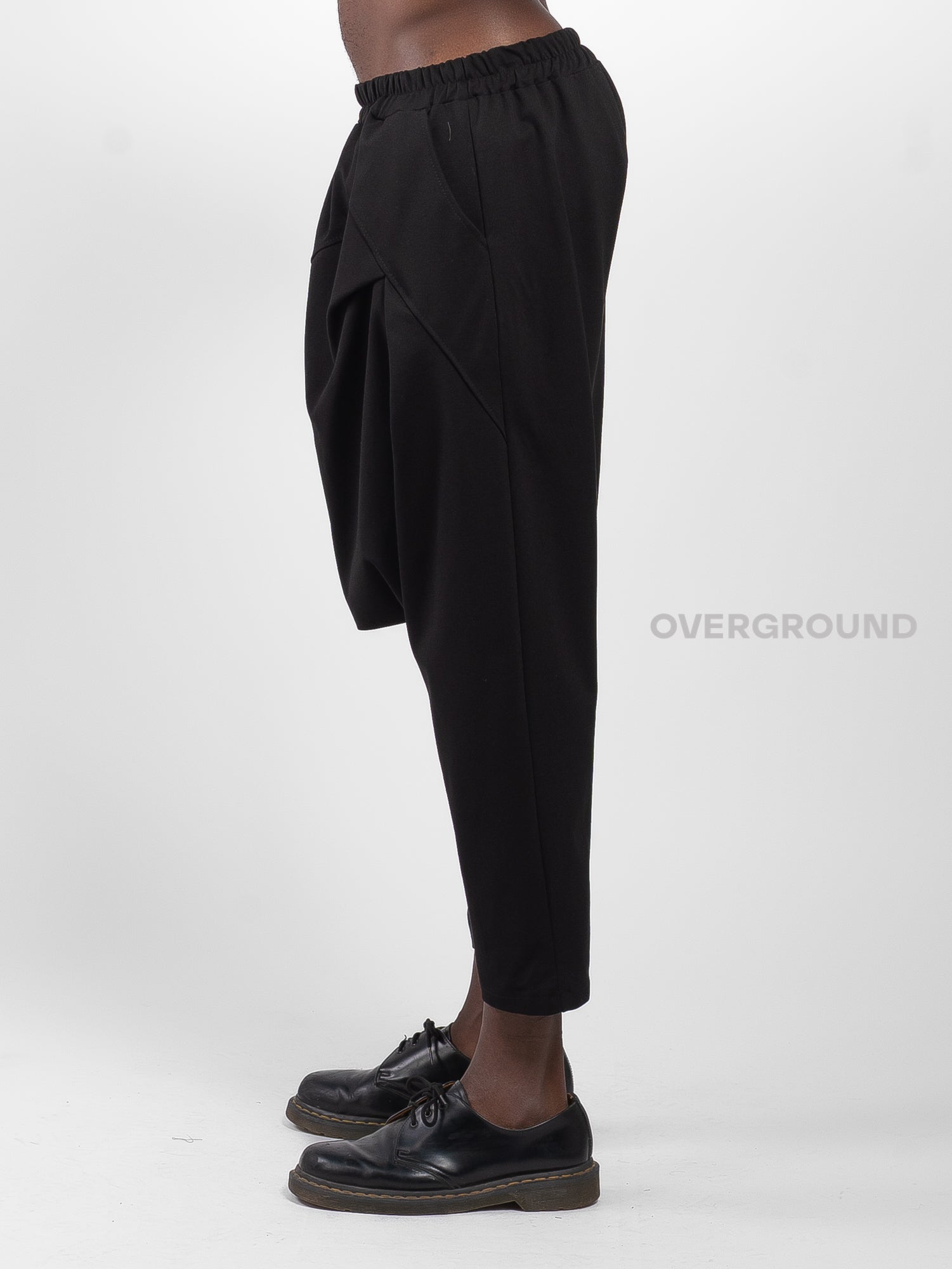 PANTALONE CAVALLO BASSO CON CUCITURA DAVANTI