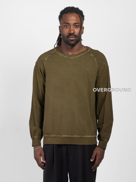 Maglia scollo tondo slavata - OVERGROUND STORE 