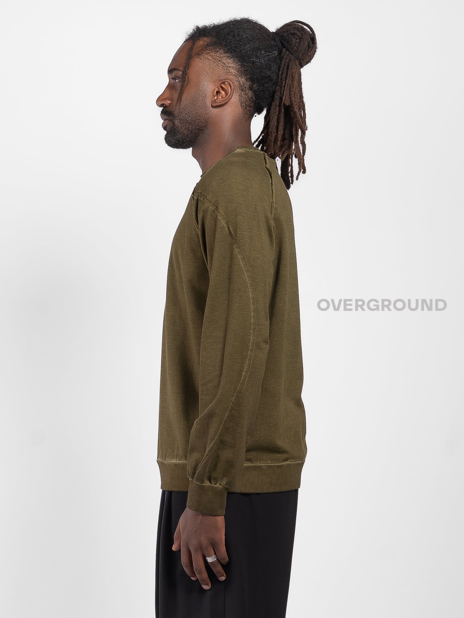 MAGLIA SCOLLO TONDO SLAVATA - OVERGROUND STORE 