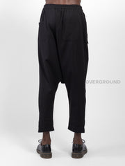 PANTALONE CAVALLO BASSO CON CERNIERA E GANCIO Z