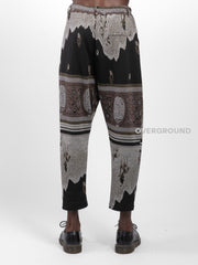 PANTALONE CAVALLO BASSO IN FANTASIA GIAPPONESE Z - OVERGROUND STORE 