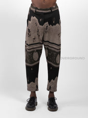PANTALONE CAVALLO BASSO IN FANTASIA GIAPPONESE Z - OVERGROUND STORE 