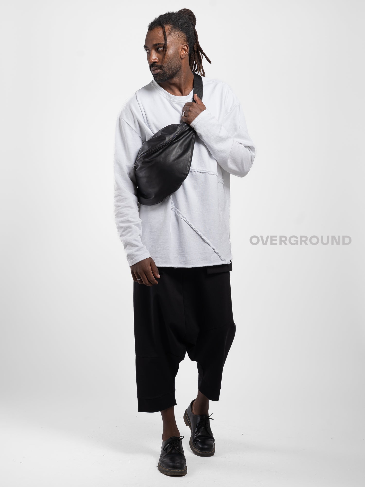 Maxi marsupio in pelle unisex - OVERGROUND STORE 
