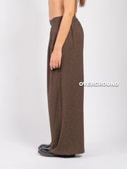 PANTALONE OVER GAMBULE LARGO CON RIPRESA LATERALE
